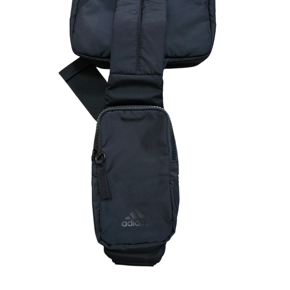 Adidas Unisex Essentials 2 Sling Adjustable Strap Crossbody Bag New Black - Picture 6 of 10